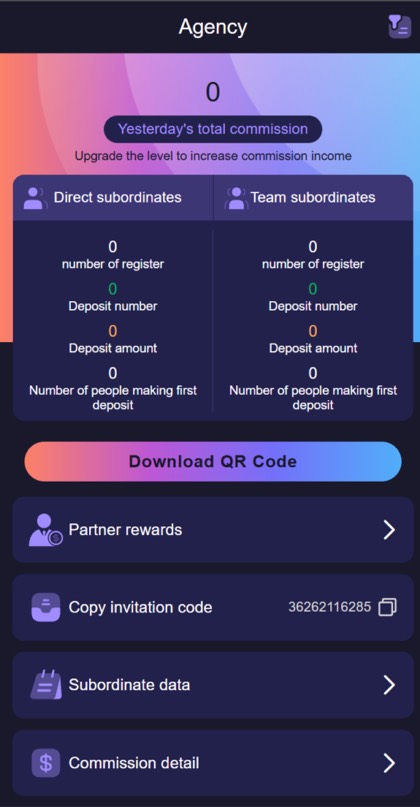 JaiClub login link screen